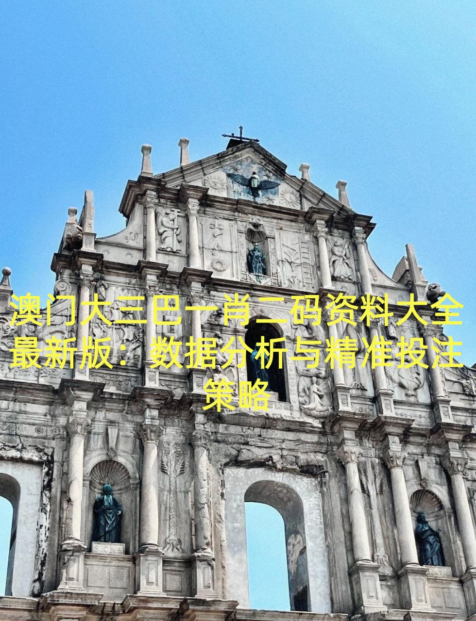澳门大三巴一肖二码资料大全最新版：数据分析与精准投注策略
